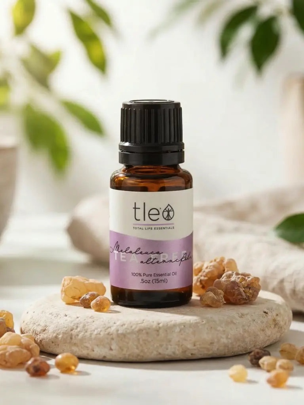TLE Tea Tree 100% Essential Oil - 0.5 oz Bottle